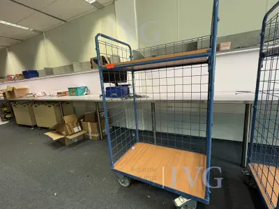 Transportwagen met rooster FETRA 8412-1 – kavel bij IVG, Stuttgart
