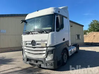 Sattelzugmaschine Mercedes-Benz Actros 1845 LS nRL mit Hubsattelplatte und Kipphydraulik – kavel bij Blinto, Bendorf