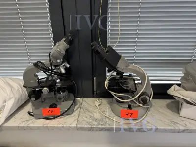 Microscopen – kavel bij IVG, Düsseldorf