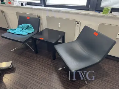 Designfauteuil – kavel bij IVG, Düsseldorf