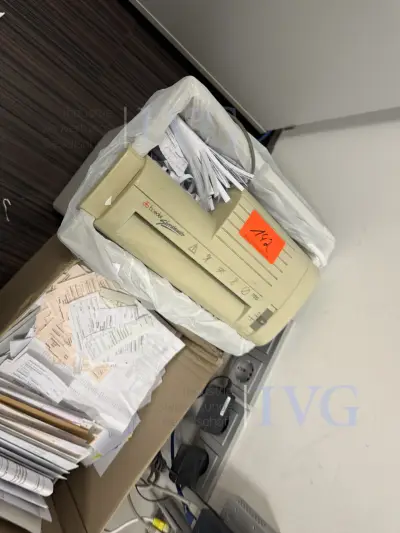 Papierversnipperaar BOEDER Shredmaster – kavel bij IVG, Düsseldorf