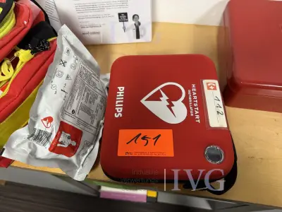 Defibrillator PHILIPS Heartstart – kavel bij IVG, Düsseldorf