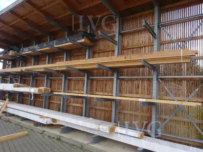 Posten Bau- und Konstruktionsholz – kavel bij IVG, Seulingen
