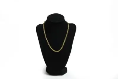 Collier en or 18k (750°/°°) Longueur: 43 cm Poids: 28,3 g – kavel bij Galerie Moderne, Elsene (Brussel)