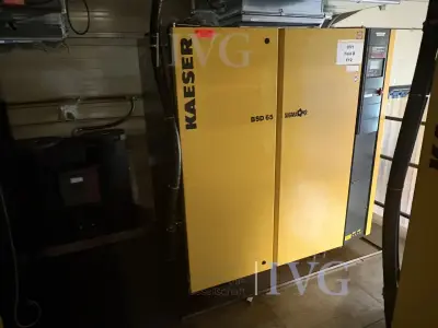 Schroefcompressor KAESER BSD65 – kavel bij IVG, Mahlstetten