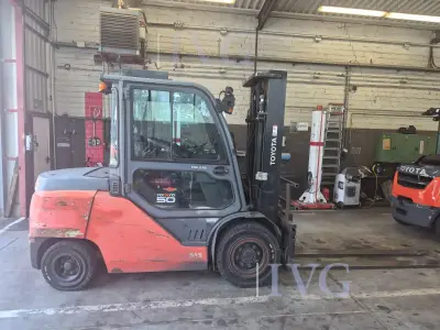 Diesel-Gabelstapler TOYOTA 40-8FD50N Tonero – kavel bij IVG, Gießen