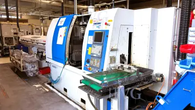 CNC-Drehautomat MANURHIN Swing 1032TB – kavel bij IVG, Mahlstetten