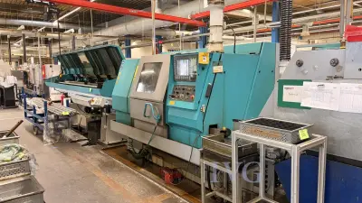 CNC-Doppelspindeldrehmaschine INDEX G200 – kavel bij IVG, Mahlstetten