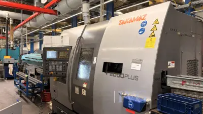 CNC-Stangendrehautomat TAKAMATSU XY-2000 Plus – kavel bij IVG, Mahlstetten