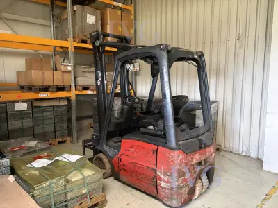 E-Gabelstapler LINDE E16C-01 – kavel bij IVG, Mahlstetten