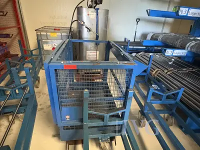Heftruck-werkkooi (oranje) RR INDUSTRIETECHNIK RAK-DUO – kavel bij IVG, Mahlstetten