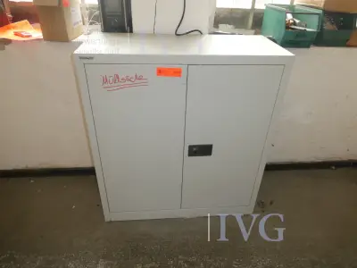 Stalen kast BISLEY – kavel bij IVG, Oberhausen