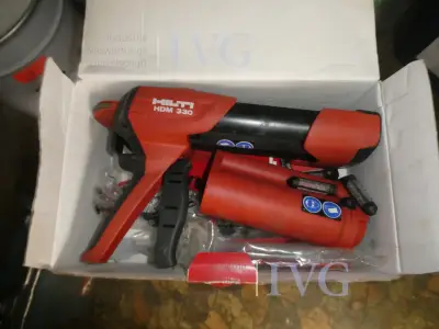 2-Komponenten-Kartuschenpistole HILTI HDM330 – kavel bij IVG, Oberhausen