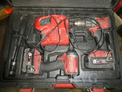 Akku-Schrauber-Set MILWAUKEE – kavel bij IVG, Oberhausen