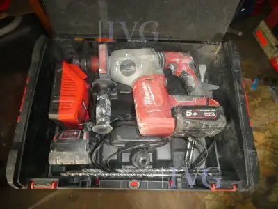 Akku-Bohrhammer MILWAUKEE M18 BLHX – kavel bij IVG, Oberhausen