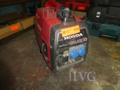Stromerzeuger HONDA EU22i – kavel bij IVG, Oberhausen
