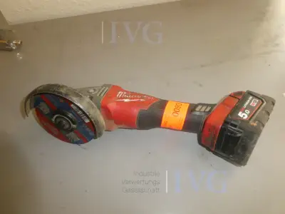 MILWAUKEE M18 CAG 125X accu-haakse slijper – kavel bij IVG, Oberhausen