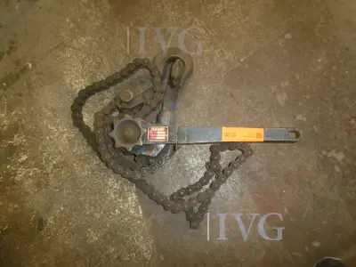 handmatige kettingtakel HADEF – kavel bij IVG, Oberhausen