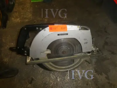 Handcirkelzaag HITACHI PSU-13 – kavel bij IVG, Oberhausen