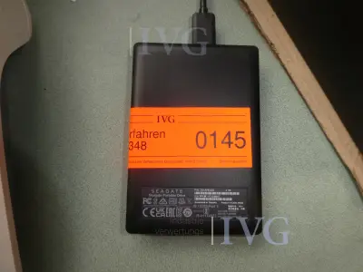 externe harde schijf van SEAGATE – kavel bij IVG, Oberhausen