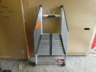 Alu-Teleskopleiter – kavel bij IVG, Oberhausen