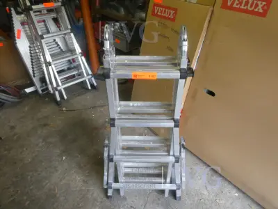 HYMER multifunctionele aluminiumladder – kavel bij IVG, Oberhausen
