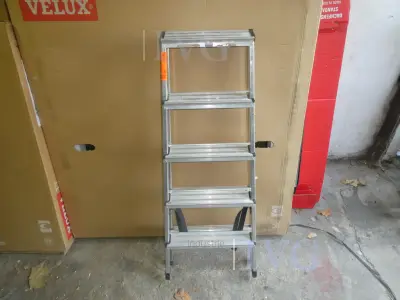 Aluminium trapladder KRAUSE – kavel bij IVG, Oberhausen