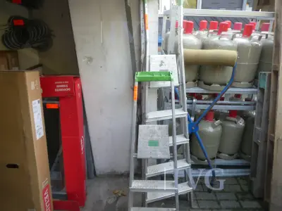 Alu-Stehleitern HAILO – kavel bij IVG, Oberhausen