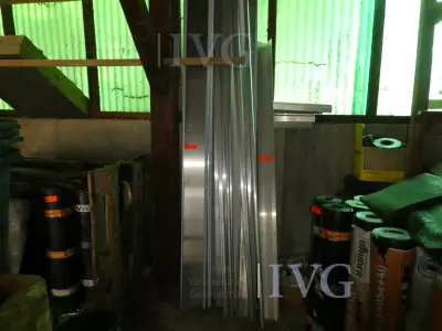 Voorraad aluminium rails – kavel bij IVG, Oberhausen