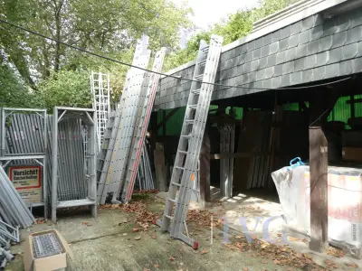 Aluminium uitschuifbare ladder – kavel bij IVG, Oberhausen