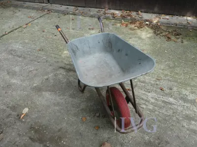 Kruiwagen MÜBA – kavel bij IVG, Oberhausen
