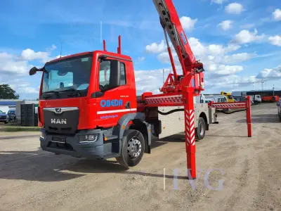 selbstf. Arbeitsmasch. Autokran MAN TRUCK & BUS TGM – kavel bij IVG, Kirchlengern