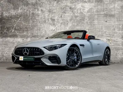 Mercedes-Benz SL43 AMG Roadster SL-klasse 395pk 2023, X-443-VD – kavel bij Bright Auctions