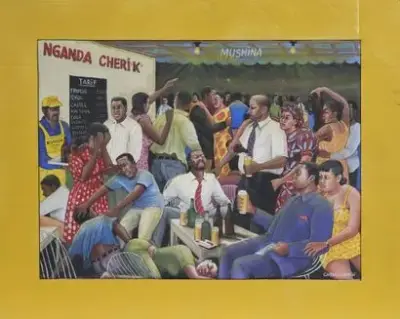 Chéri CHÉRIN (1955-2025) Mushina Huile sur toile Signé "Chéri Chérin" en bas à droite… – kavel bij Galerie Moderne, Elsene (Brussel)