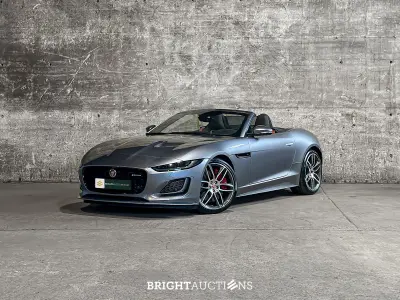 Jaguar F-Type P450 V8 AWD Cabriolet R-Dynamic 450pk 2021, JPV-11-P – kavel bij Bright Auctions