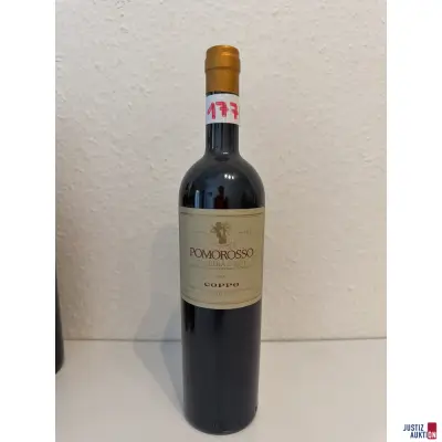Coppo Pomorosso Barbera d'Asti – kavel bij Justiz-Auktion, Leipzig