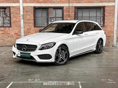 Mercedes-Benz C450 AMG 4MATIC 3.0 V6 367pk 2016 C-klasse Estate, ZN-456-J – kavel bij Bright Auctions