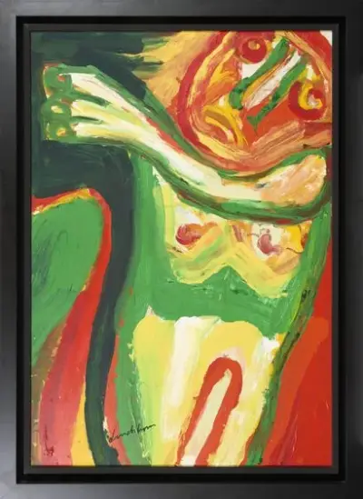 Bengt LINDSTRÖM (1925-2008) Sans titre Acrylique sur papier marouflé sur toile Signé en bas… – kavel bij Galerie Moderne, Elsene (Brussel)