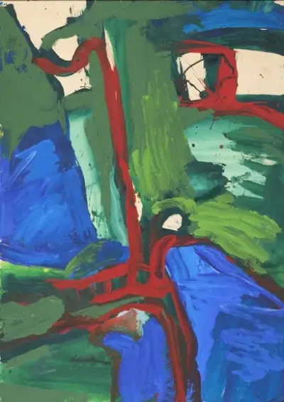 Bengt LINDSTRÖM (1925-2008) Le froid Huile sur papier marouflé sur toile Signé en bas… – kavel bij Galerie Moderne, Elsene (Brussel)