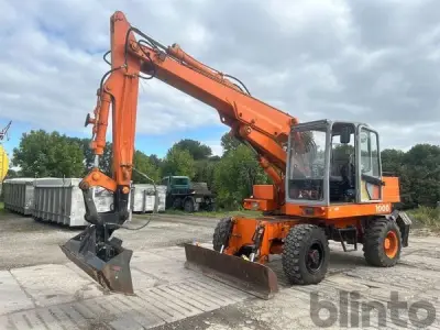 Mobilbagger / Radbagger Weimar M1000 (1993) – kavel bij Blinto, Waldau