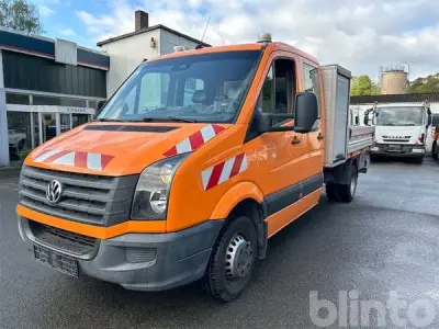 LKW 3-Seiten-Kipper Volkswagen Crafter Doppelkabine (2016) – kavel bij Blinto, Werdohl