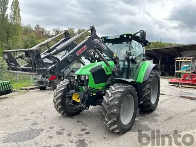 Traktor Deutz Fahr 5110 P mit Stoll Frontlader FZ 20 Profine (2014) – kavel bij Blinto, Billigheim