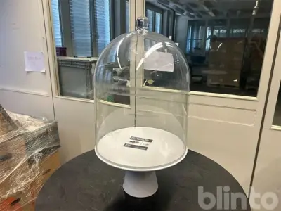 Super Dome - Kuchenplatte mit Cloche (Kunststoffglocke) – kavel bij Blinto, Köln