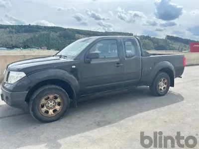Pickup Nissan Navara D40 (defekt, Bj. 2007) – kavel bij Blinto, Marienheide