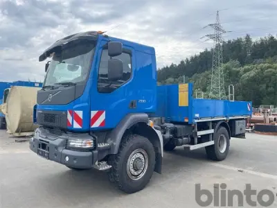 LKW m. offenem Kasten Volvo FL 44R (2016) ohne Ladekran, Motorschaden, Notbetrieb! – kavel bij Blinto, Kronach