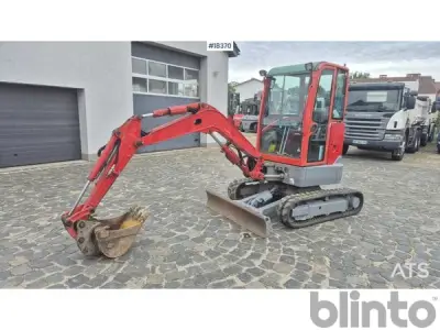 Mini-Bagger Volvo ECR25D (2016) – kavel bij Blinto, Starościn
