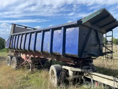 Kippauflieger / Muldenkipper CBV Blumhardt Fahrzeuge GmbH & Co.KG SAKH4073E – kavel bij Blinto, Rheinau