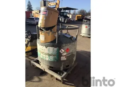 Tankanlage 800 l Rietbergwerke KC 800 (1991) – kavel bij Blinto, Bornhöved