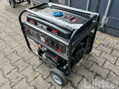Stromerzeuger (1 Phase) DeTec DT-LB7500E-1 (neu, Bj. 2026) – kavel bij Blinto, Mönchengladbach