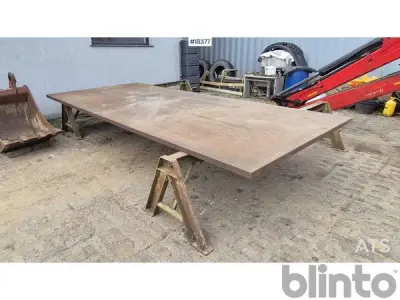 Stahlplatte zur Abdeckung – kavel bij Blinto, Starościn
